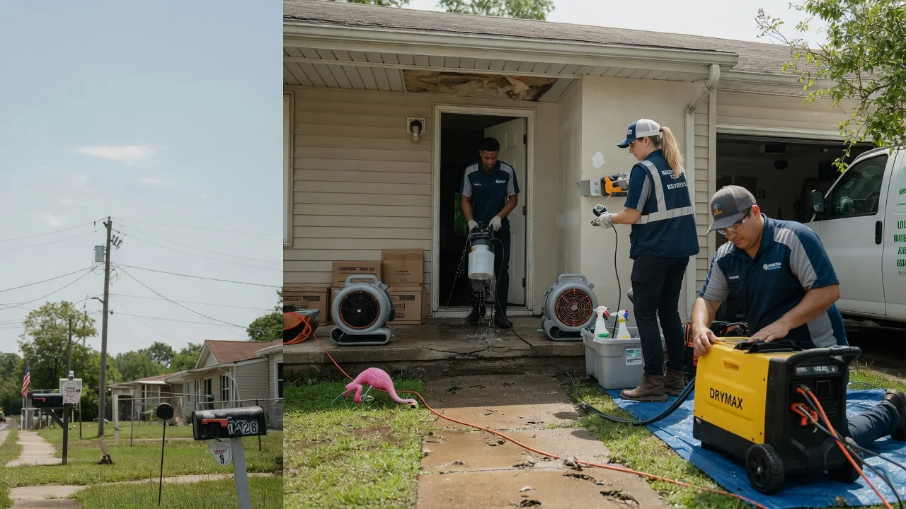 Storm Damage Water Removal in Jewett, IL near me